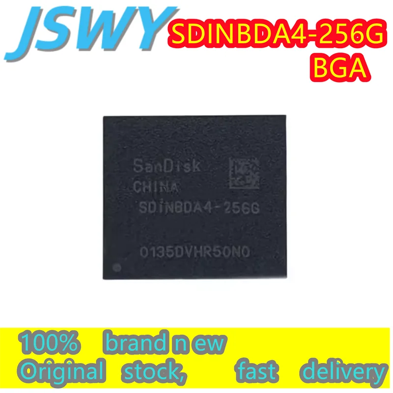 (1/10 pieces) SDINBDA4-256G Brand new original EMMC 5.1 font 256GB memory storage BGA153 spot delivery fast