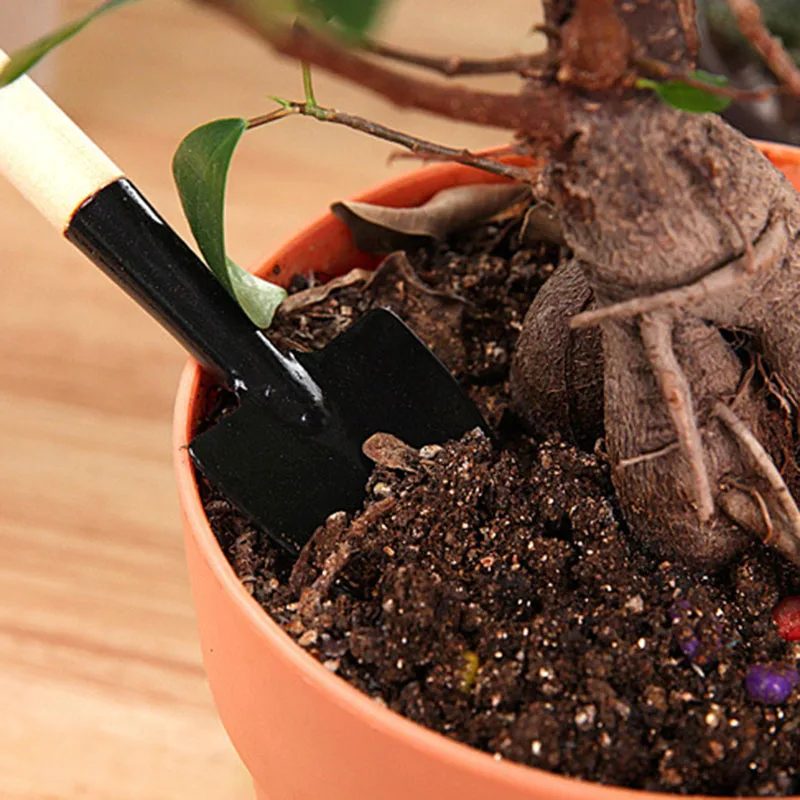 Portable Mini Garden Tools Kit Small Shovel Hoe Gardening Tools