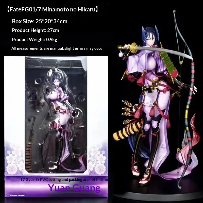 

Коллекционная аниме-фигурка Минамото Но Райкоу из Fate FGO, масштаб 1/7, ПВХ, настольное украшение для энтузиастов аниме-игр и коллекций