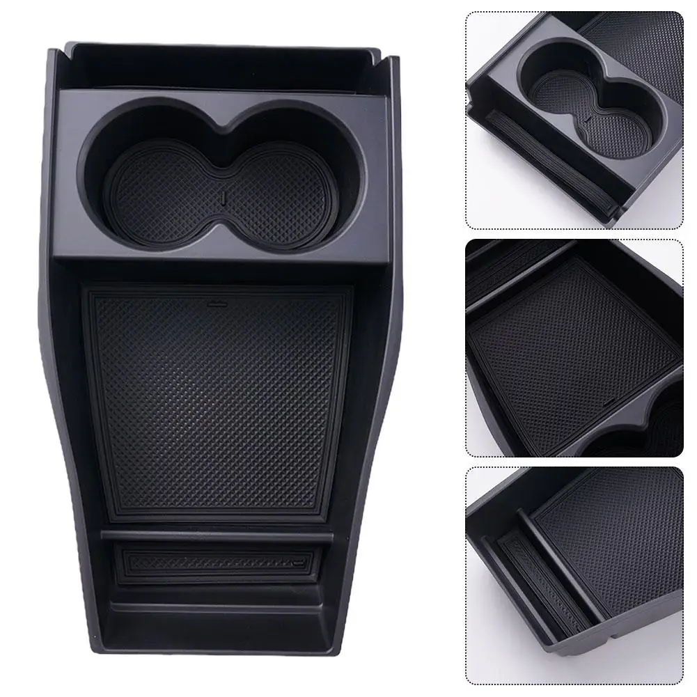 For Hyundai IONIQ 5 2022-2023 Car Armrest Storage Box Organizer Container Tidying Console Center Stowing Organizer Box Z1Z3 images - 6