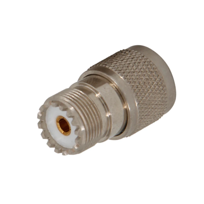 1pcs Connector Adapter UHF SO239 To BNC Male Flange & Right Angle RF Coaxial Wire Terminal 50ohm Brand New And High Quality