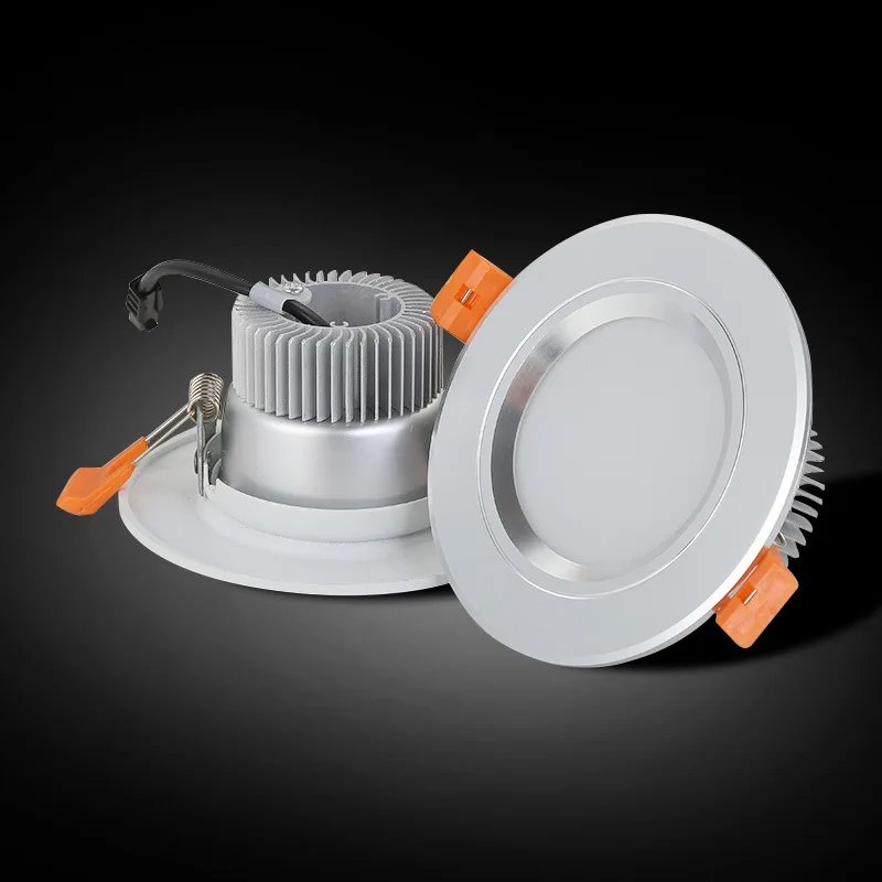 Nowoczesna prostota Dwukolorowy ściemniacz TubeledDownlight 3W12WHole75Clothing Jewelry Shop Lampa domowa