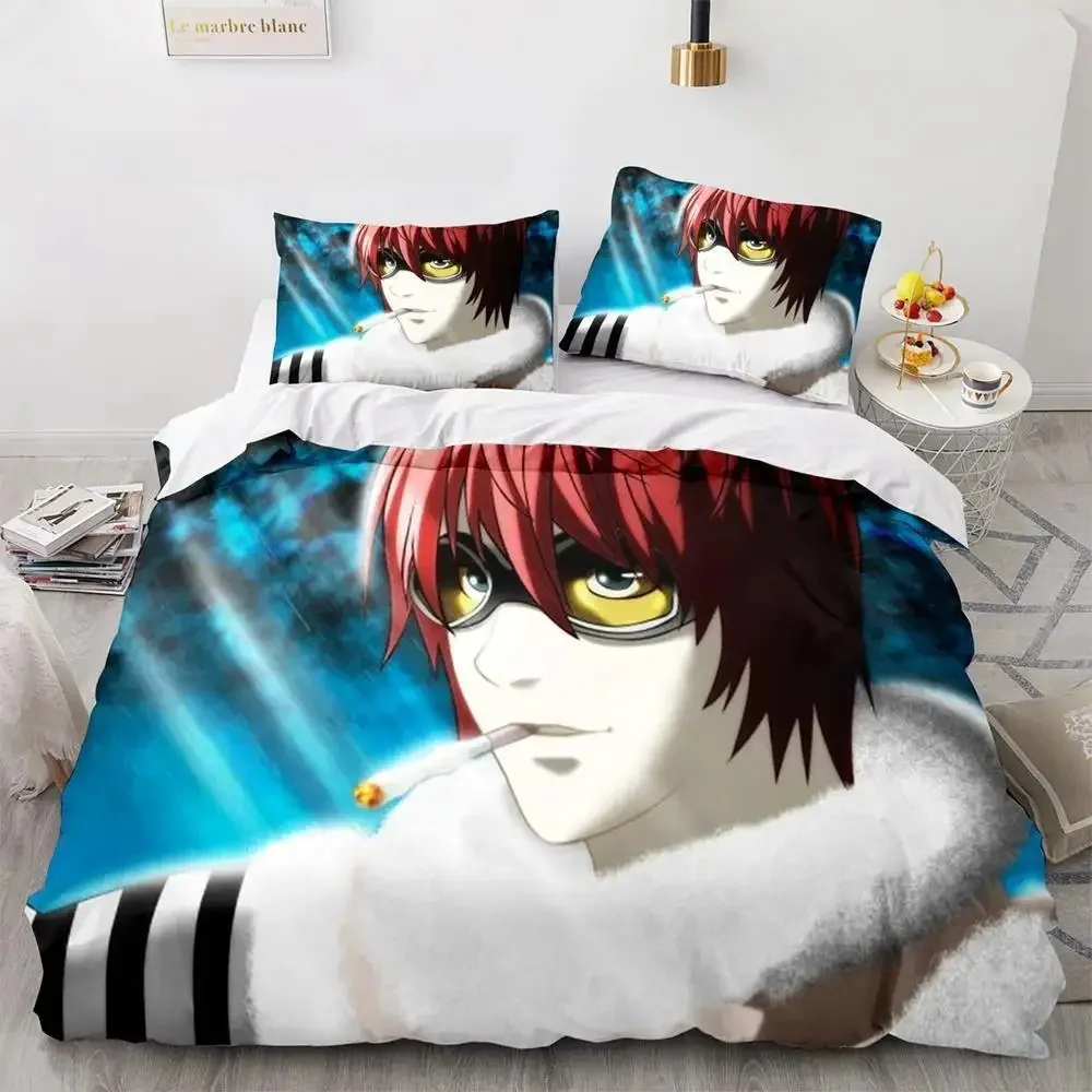 3D Print Anime Death Note Bedding Set Single Twin Full Queen King Size Bed Set Adult Kids Bedroom Duvet cover Sets Home Textiles