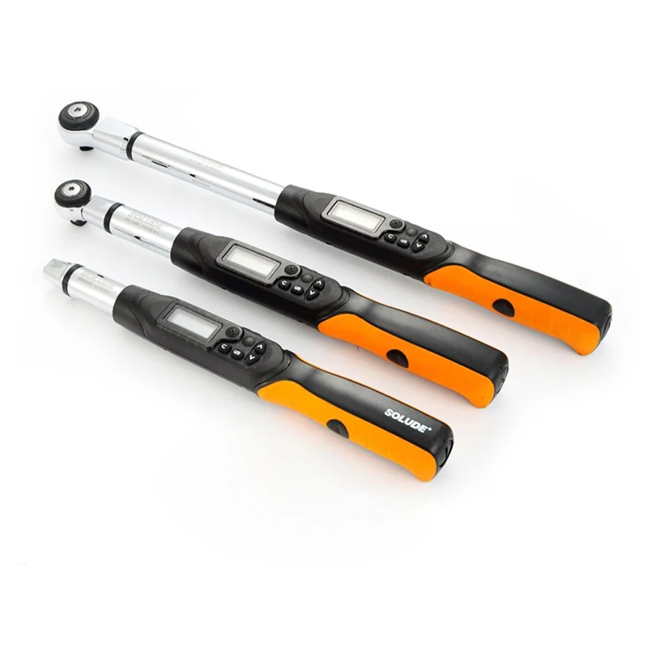 Digital Torque ratchet wrench with 9x12 14x18 adapter for ratchet key 30 135 200 340N/m spanner tools MADE IN TAIWAN