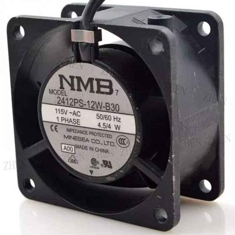 

Y for NMB 2412PS-12W-B30 115V 4.5W/5W 6028 6CM Silent Cooling Fan