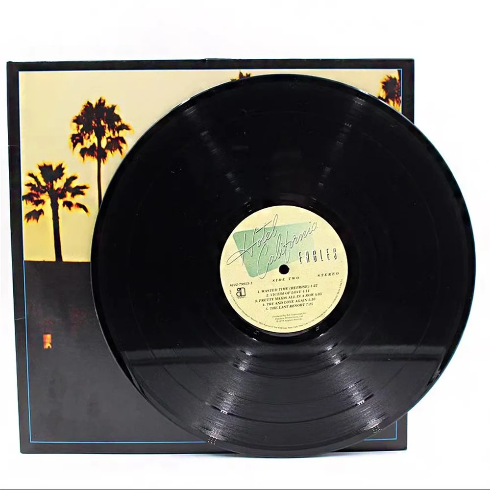イーグルス カリフォルニア ホテル LP レコード ディスク フォノグラフ 12インチ ターンテーブル オリジナル 正規品