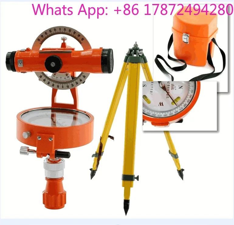 DQL-16Z Forest Surveying Compass – Aluminum Metal with 16X Telescope & Tripod