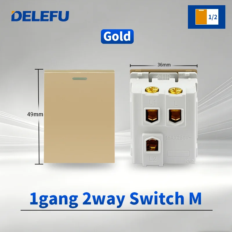 Variant: 1gang 2way Switch M