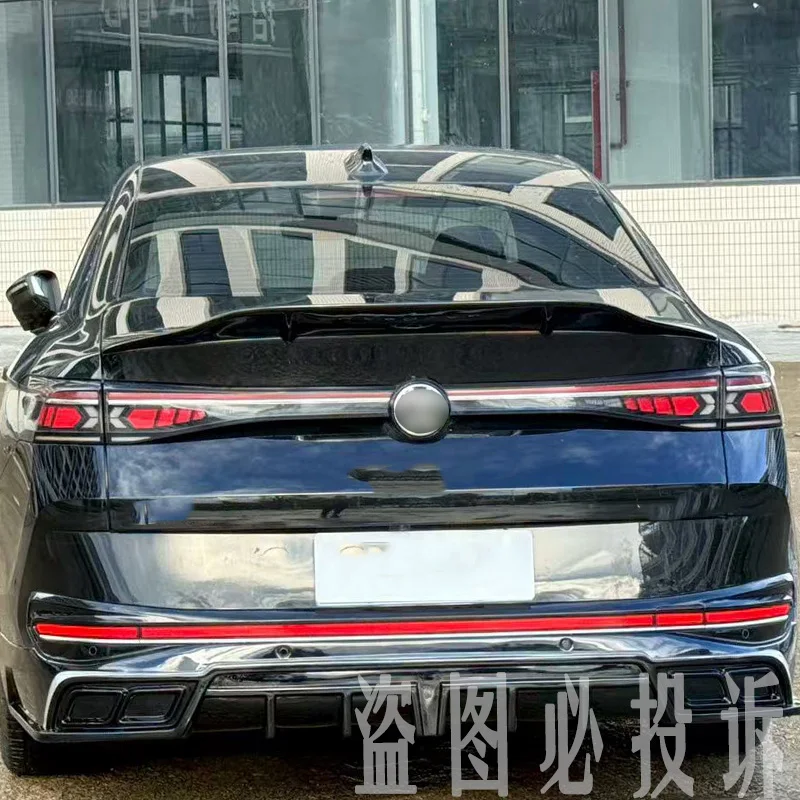 

Для Volkswagen Passat B9/Magotan 2024 2025 100% углеродное волокно, высококачественный задний спойлер, диффузор крышки багажника, автомобильные детали R-типа