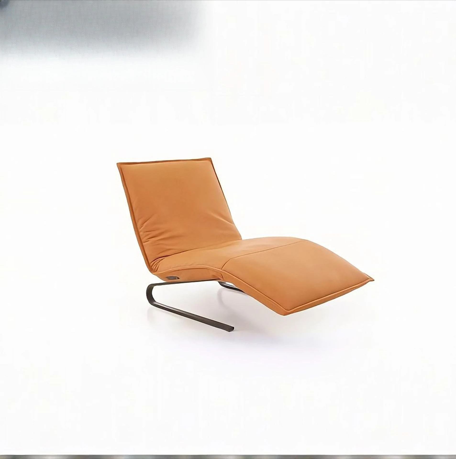 Jane leather sofa first layer cowhide living room multi-functional single sofa chair designer leisure chair