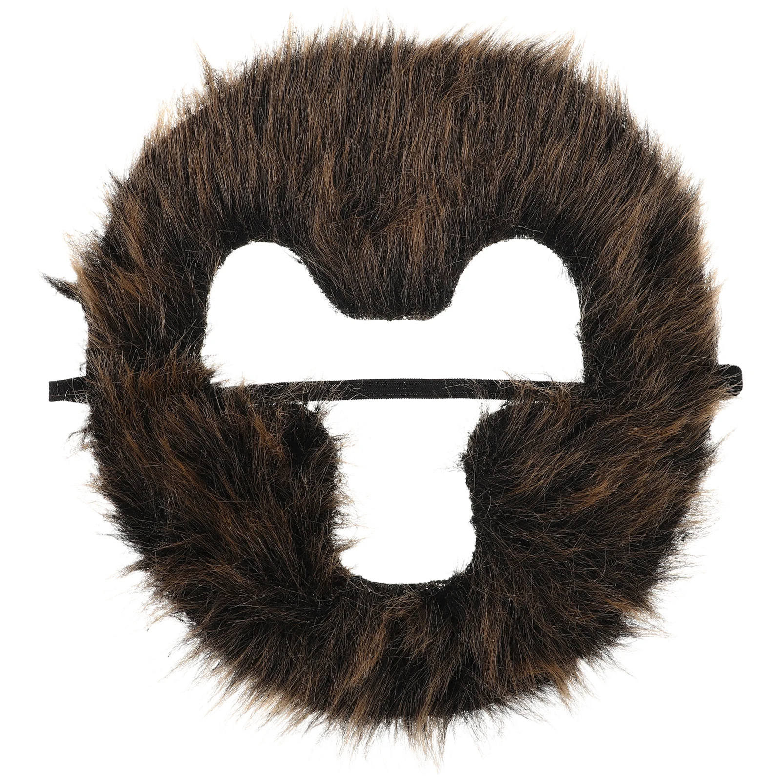

1pcs Mens Beard Up Realistic Full Face Costume Cloth Kids Party Halloween Realistic Fake Full Beard Cosplay Accessories