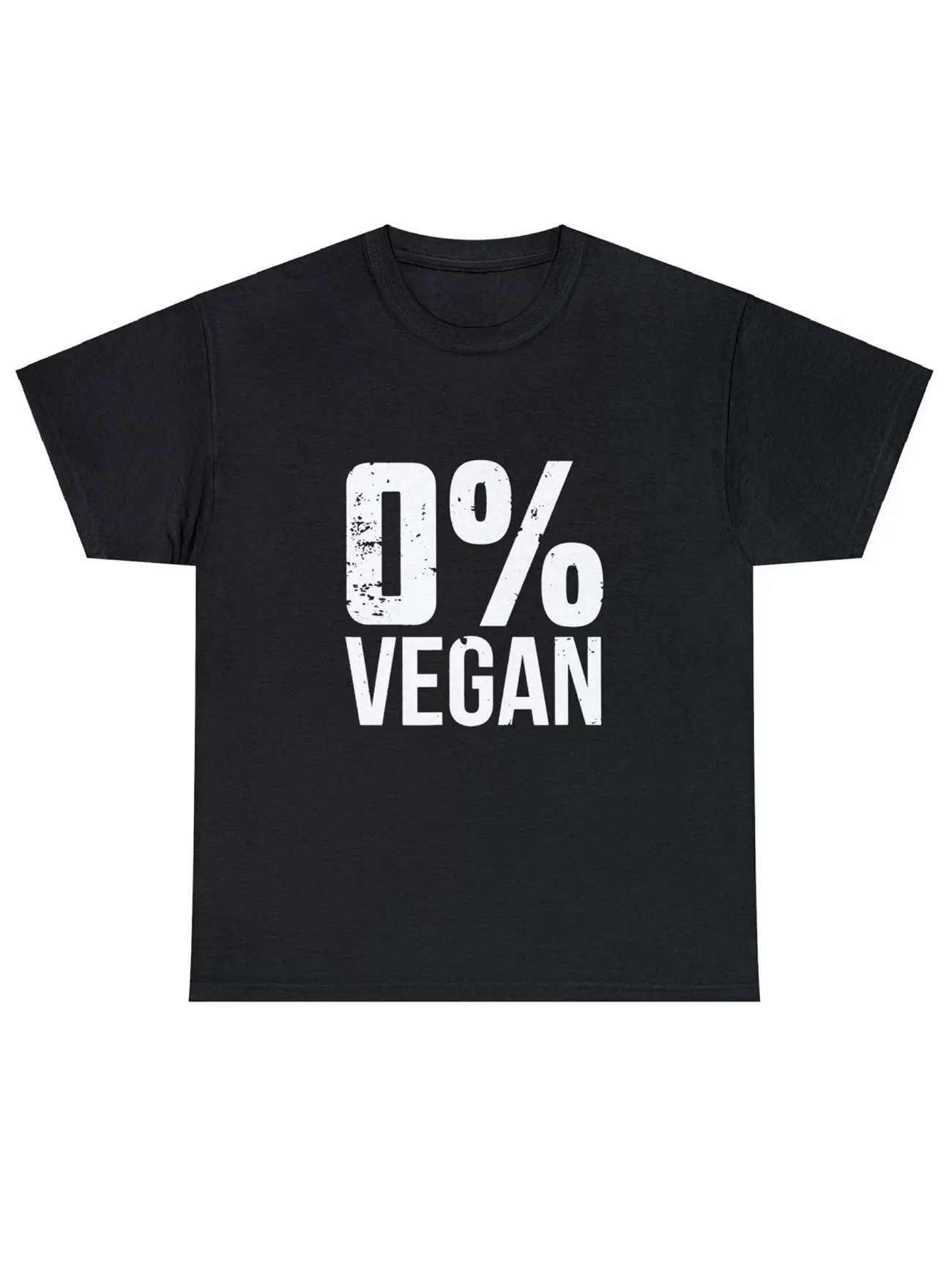 VEGAN Casual Men'S T-shirt Graphic Crew Neck Weirdcore Ironic Art Unhinged Brainrot Meme  Women Tops Tee Streetwear Short Sleeve