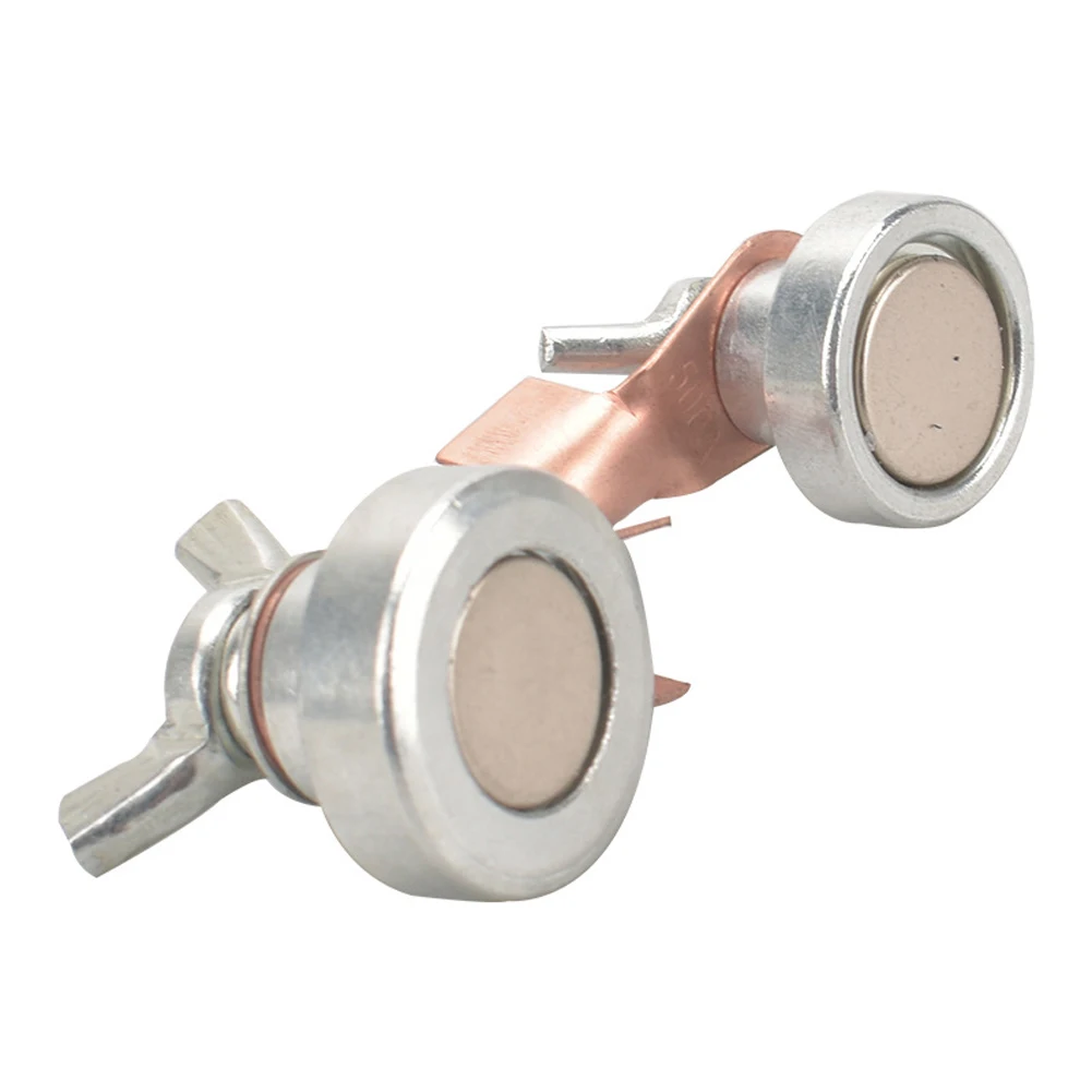 2개입 용접기 강력 자석 접지 도구 자석 용접기 접지 클램프 자석 용접 접지 클램프