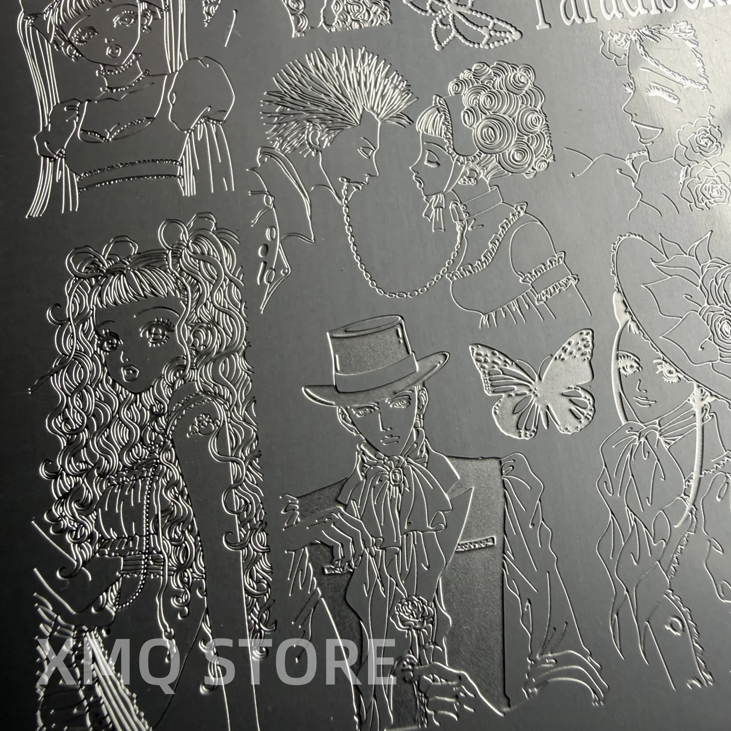 XMQ NAIL ART STAMPING PLATES LINES TEMPLATES LETTERS IMAGEPLATES - view 4