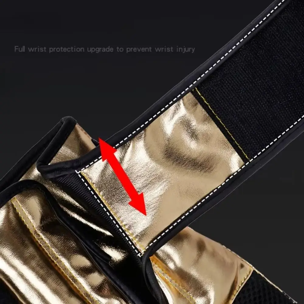 

Боксерские перчатки для взрослых 6/10/12/14 унций, дышащая искусственная кожа, боевые перчатки Sanda Muay Thai, профессиональные перчатки для соревнований