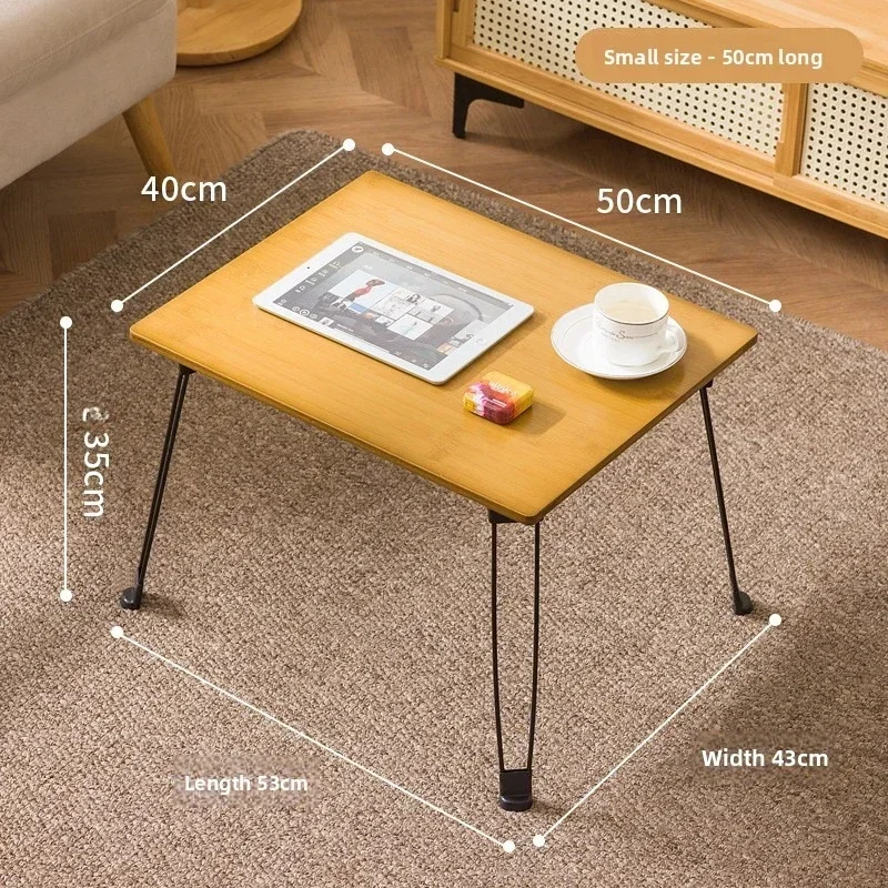 Durable Portable learning to write small table board bay window table knee table bed desk folding