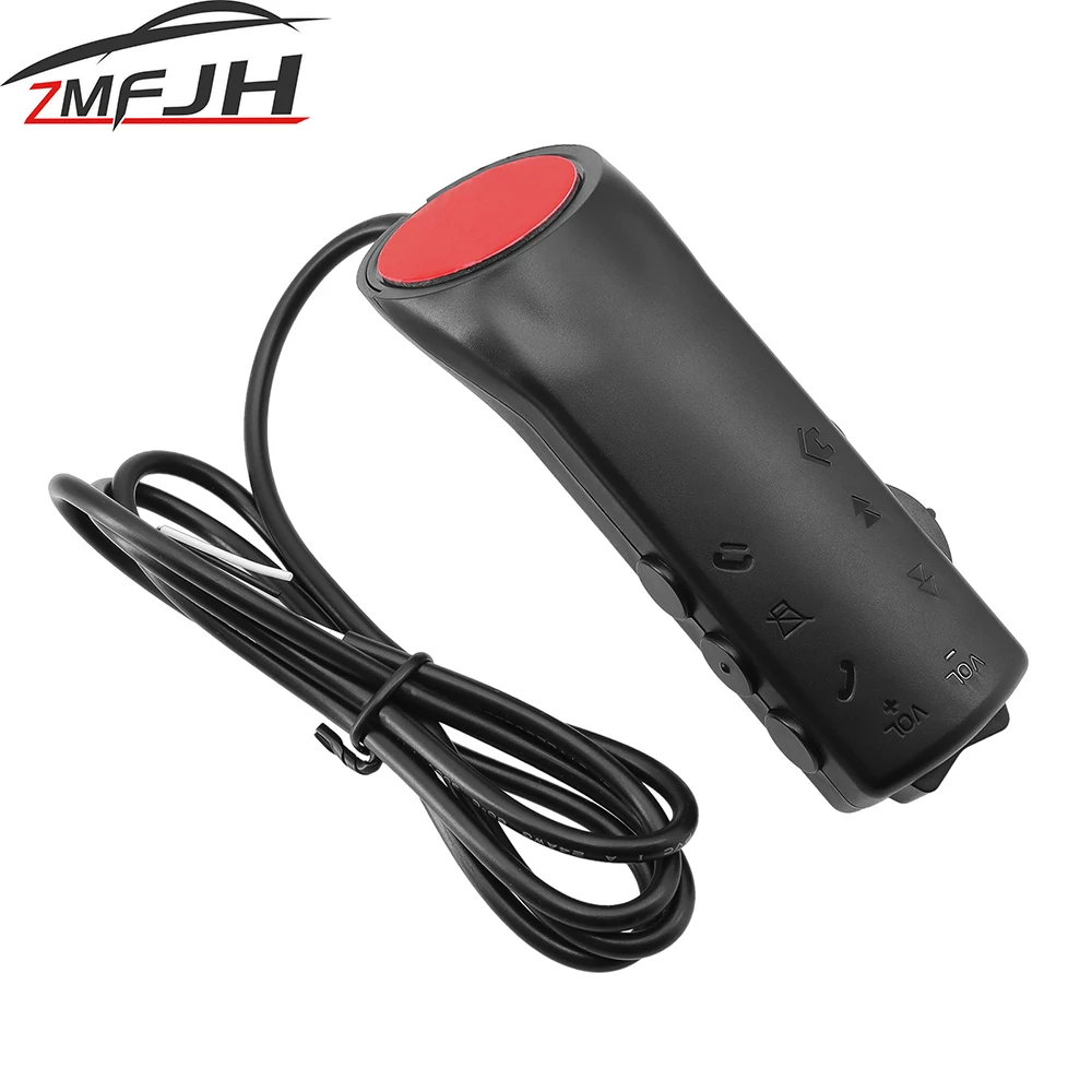 10 Keys Car Steering Wheel Control Button Multi-functional Controller GPS Navigation DVD Android Wired Controller Universal