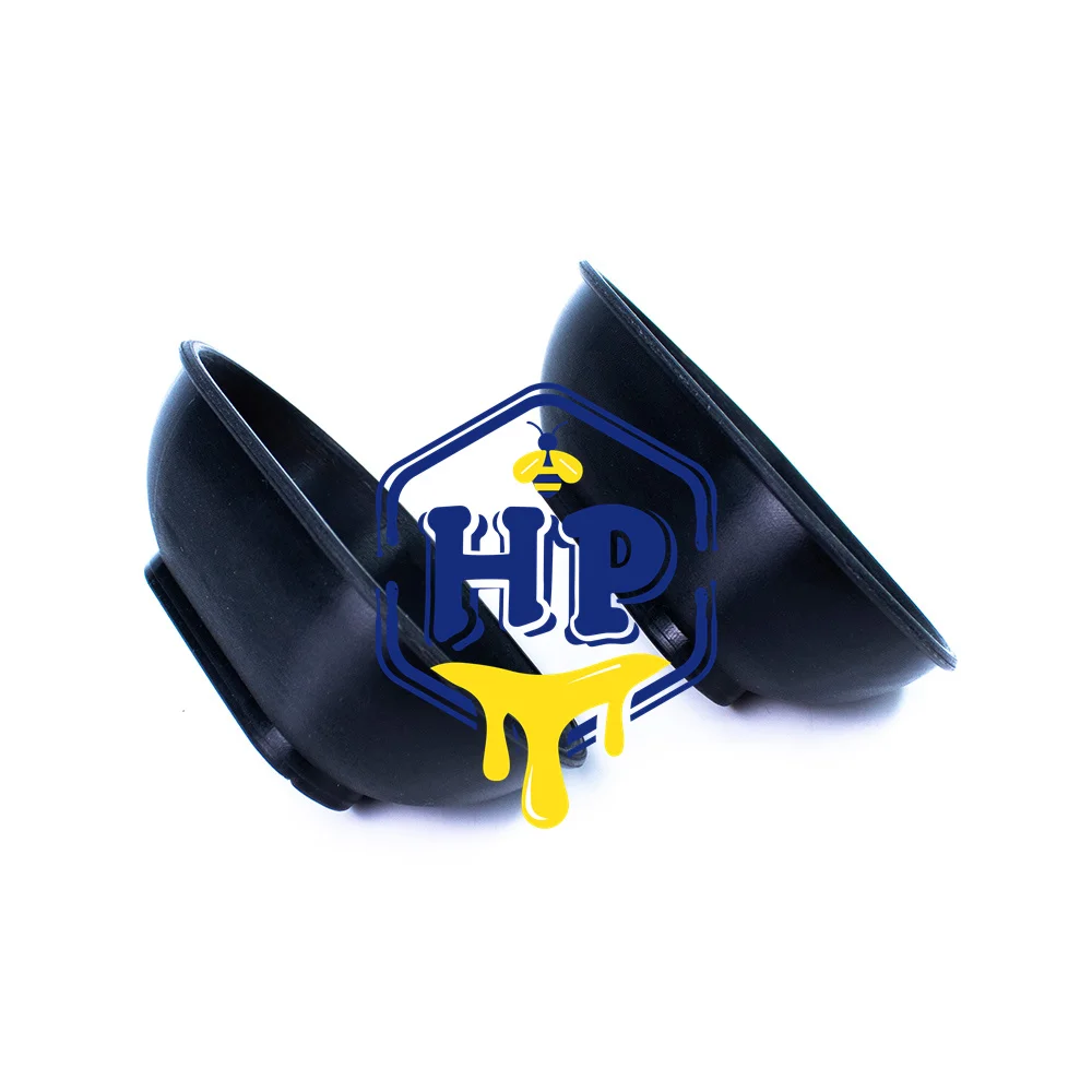Black Blank Wax Bowl Non Stick Boat Shaped Silicone Storage Bowls Accept Custom Logo Printing High Temperature Resistance Case