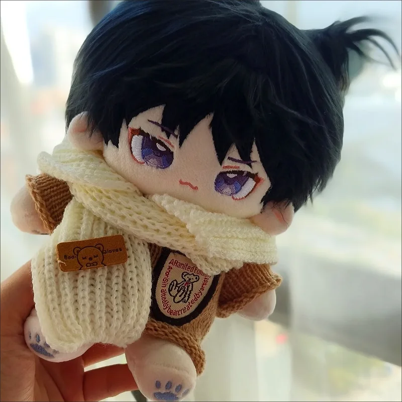 

20 см подлинный Genshin ударные плюшевые игрушки, плюшевые куклы Scaramouche Wanderer, мягкие набивные детские игрушки, подарки, украшения