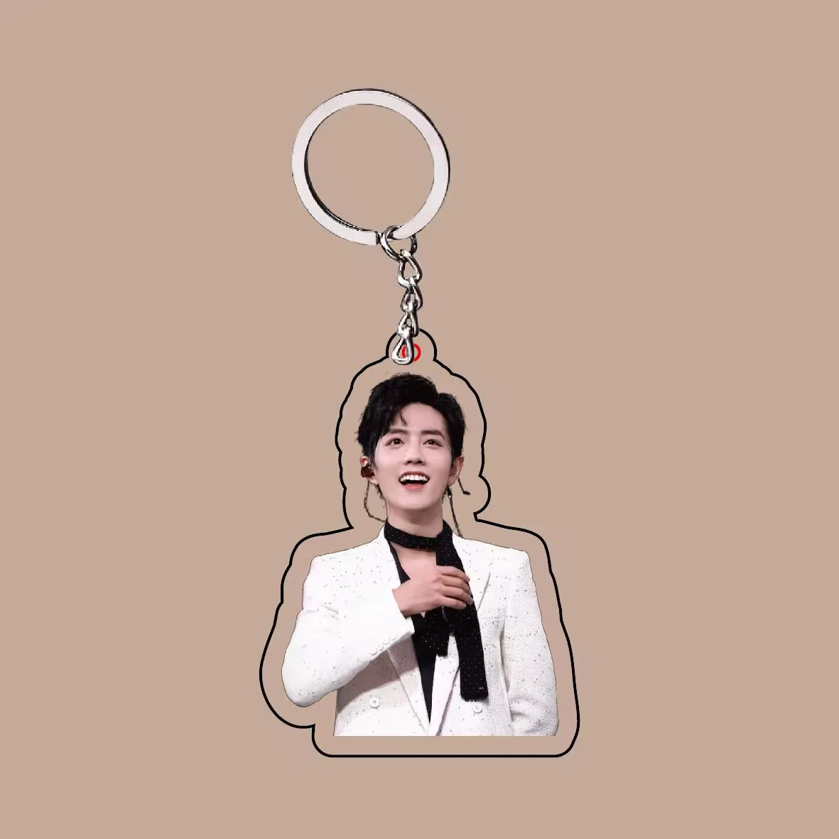 

Акриловый брелок-подвеска Сяо Чжань, двухсторонний слой, украшение для сумки, новый подарок на день рождения для друзей и занятий