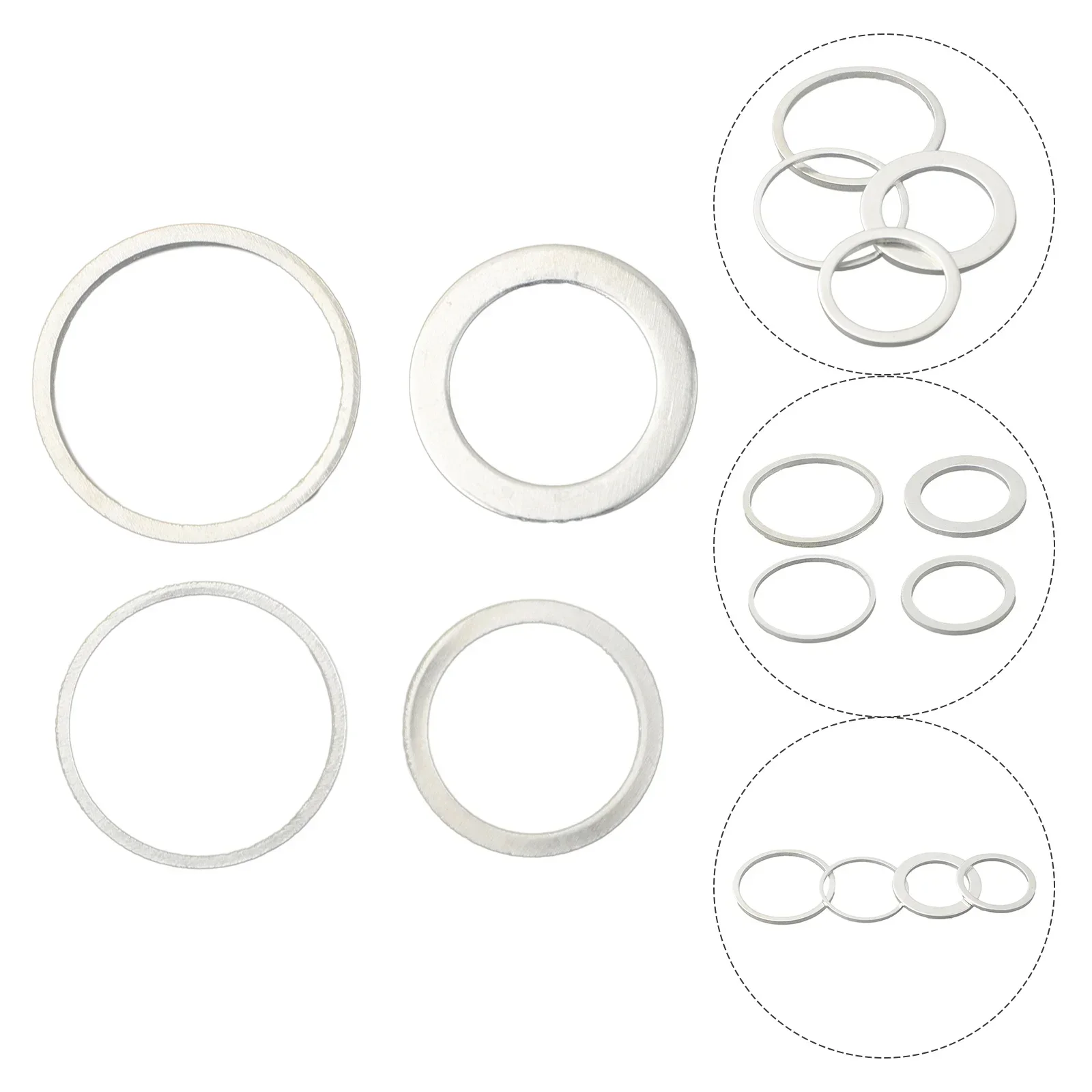 4Pcs/1pc Circular Saw Blade Reducing Rings Conversion Ring Adapter Washer Cutting Disc Aperture Gasket Inner Hole Adapter Ring