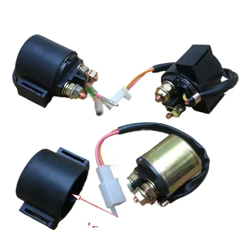 Universal Motorcycle Start Relay for Scooter Moped Compatible with Zongshen Jialing Longxin 125 150cc Engine Electrical Part