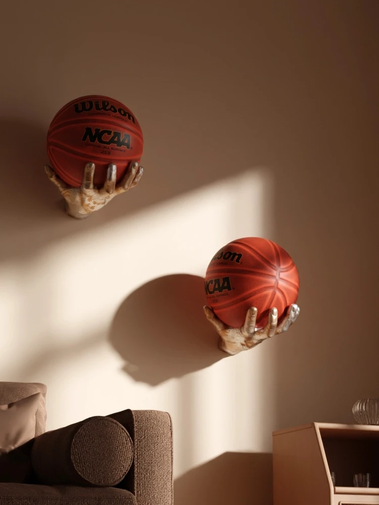 Basketball Shelving Frame Wall Decoration Pendant Wall Decoration Wall Decoration