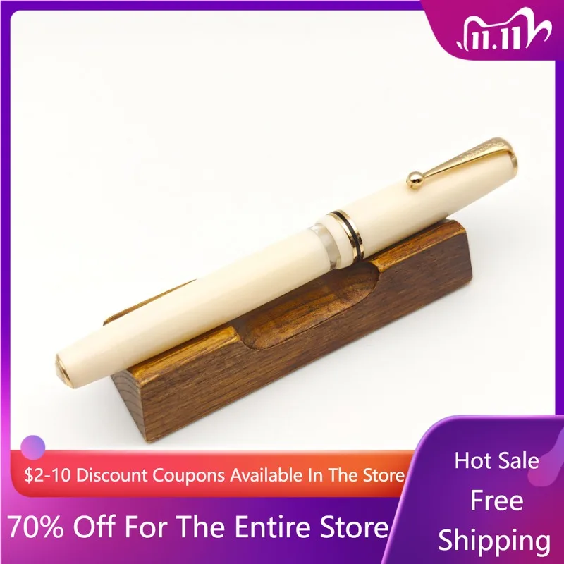 

ADMOK Перьевые ручки с кнопкой Schmidt 0,38EF 0,5F 0,7 м 1,0B Перо Классическая роскошная чернильная ручка Элегантная подарочная коробка Гладкое офисное письмо