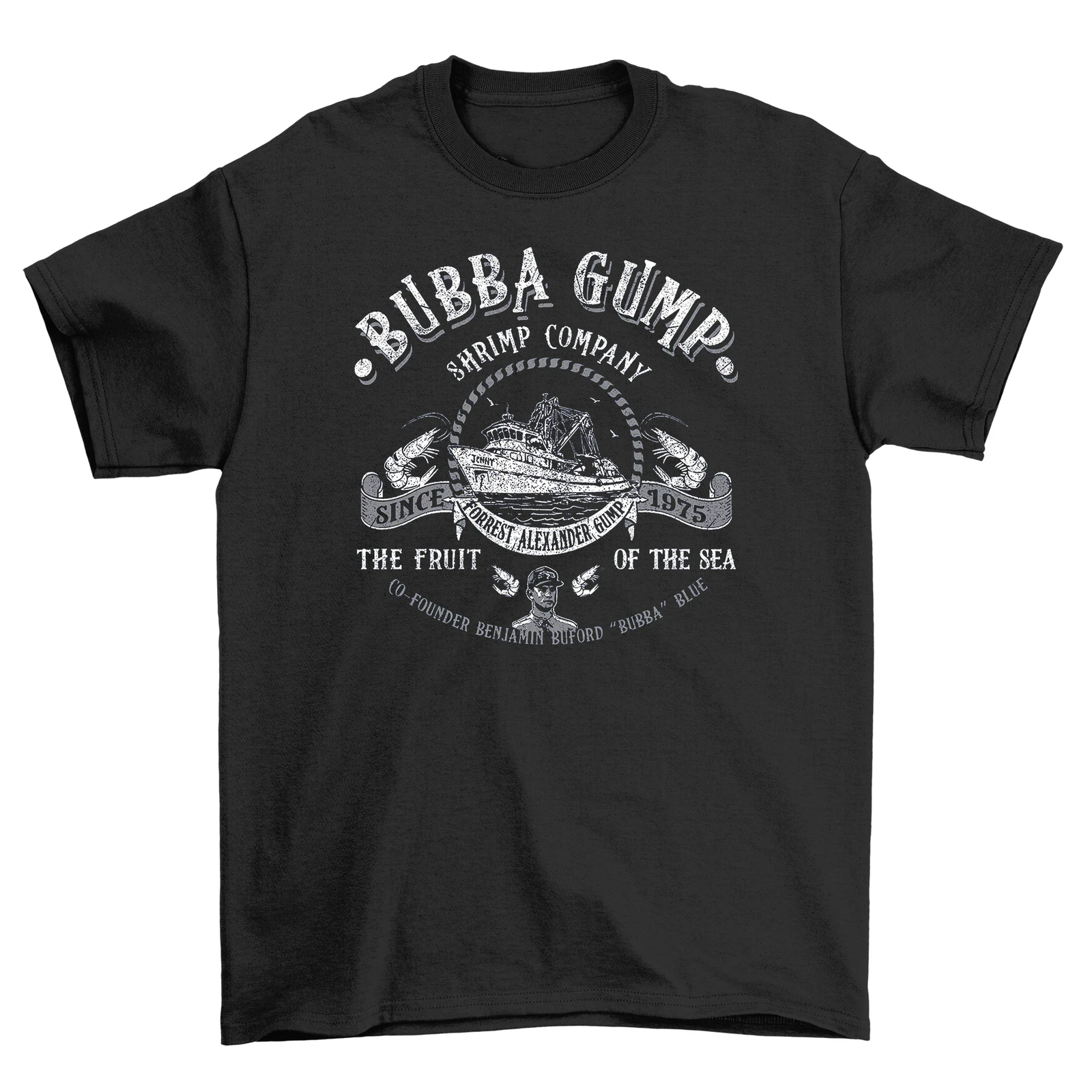 Camiseta Bubba Gump Boat Tours - ¡Homenaje divertido de Forrest Gump! Diseño unisex, Perfe