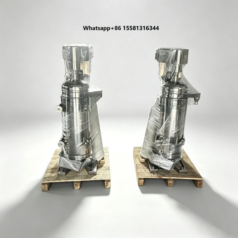 3 Phase Centrifuge Liquid-Liquid Oil Water Separator Machine New with Gear Core Components for Manufacturing Plant
