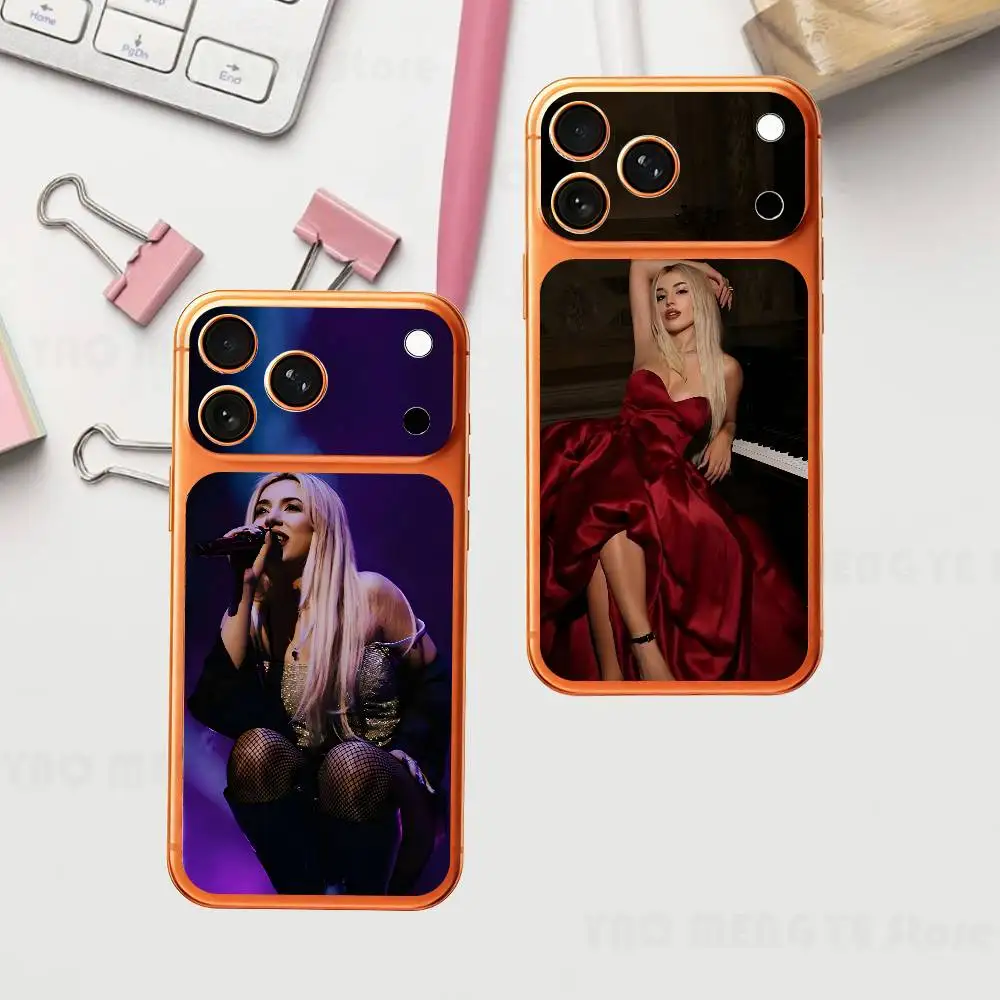 

Singer A-Ava Max Plain Decal Skin For IPhone17 Pro ProMax Back Film Cover Wrap Anti-scratch Durable Sticker