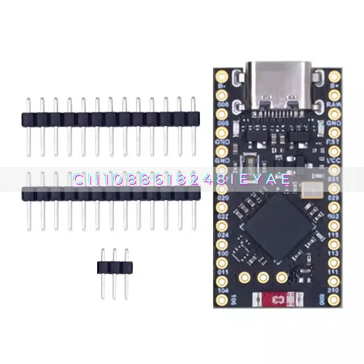 

Promicro NRF52840 Development Board, Compatible with Nice! Nano V2.0 with Bluetooth, Charging Management