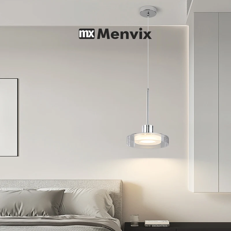 Nordic LED Glass Pendant Light Simple Modern Restaurant Bar Counter Coffee Shop Bedside Interior Decoration Lighting Fixtures - Image 4
