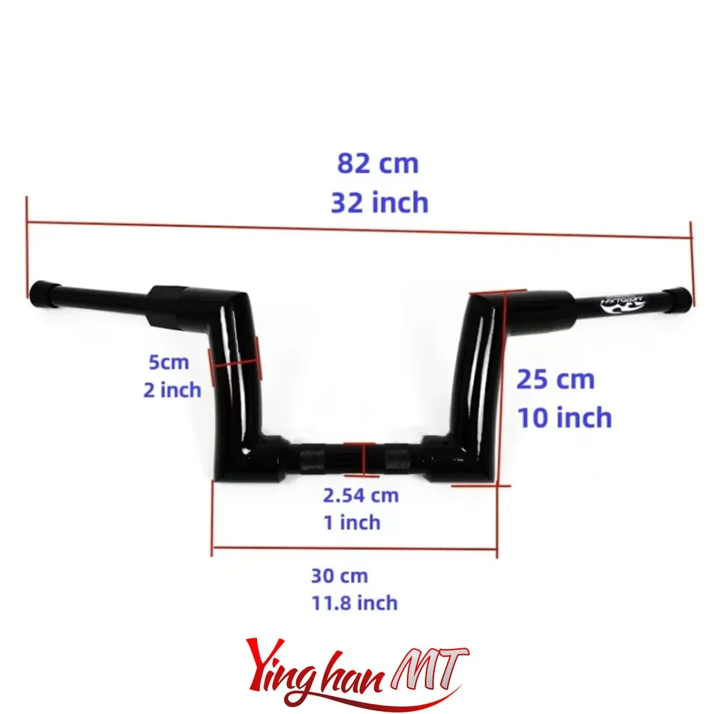 دراجة نارية 50 مللي متر 2 بوصة المقاود المخصصة 8 "10" صعود لسيارات BMW R18 رينجر 2020-2023 #6