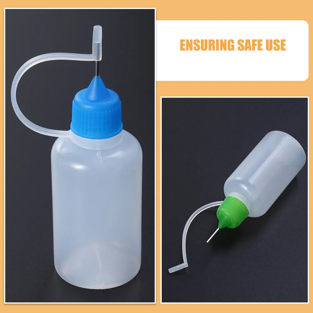 

25Pcs Deriva Glue Bottle 30Ml Reusable Tip Needle Applicator Precision Nozzle for Paint Ink Adhesive Storage Compact Household