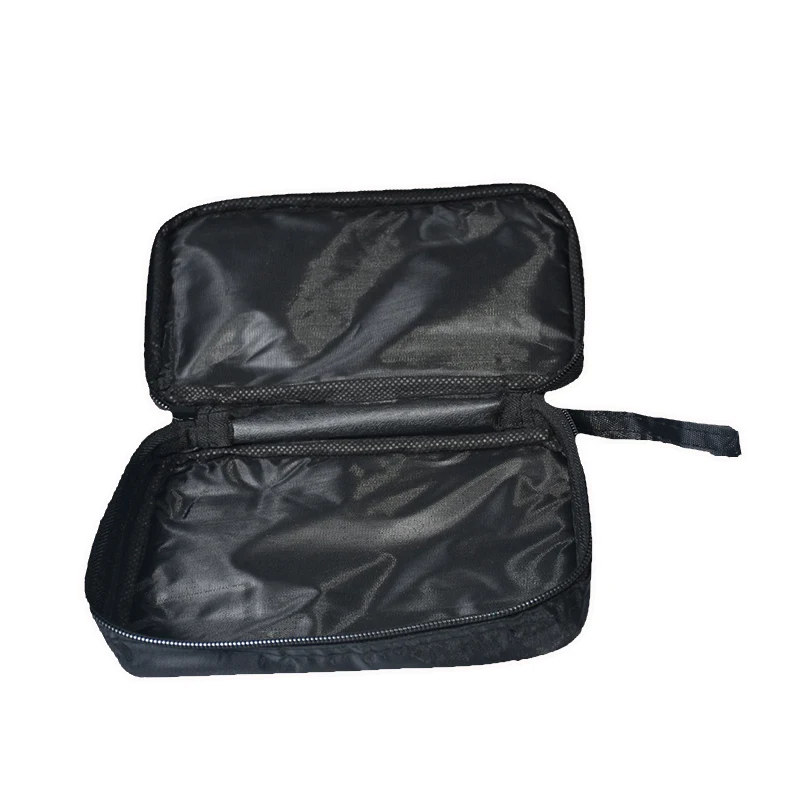 Imagem -03 - Nylon Bolsa para Multímetro Digital Mini Ferramentas Caixas de Armazenamento Preto Impermeável Acessórios Organização Case Ferramenta Bolsa s m l