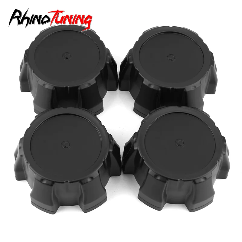 4pcs 138mm/5.43in 85mm/3.34in Car Wheel Center Caps Hubcap Cover for #C101711 #C612102CAP #C10802002B #C10802002C Matte Black