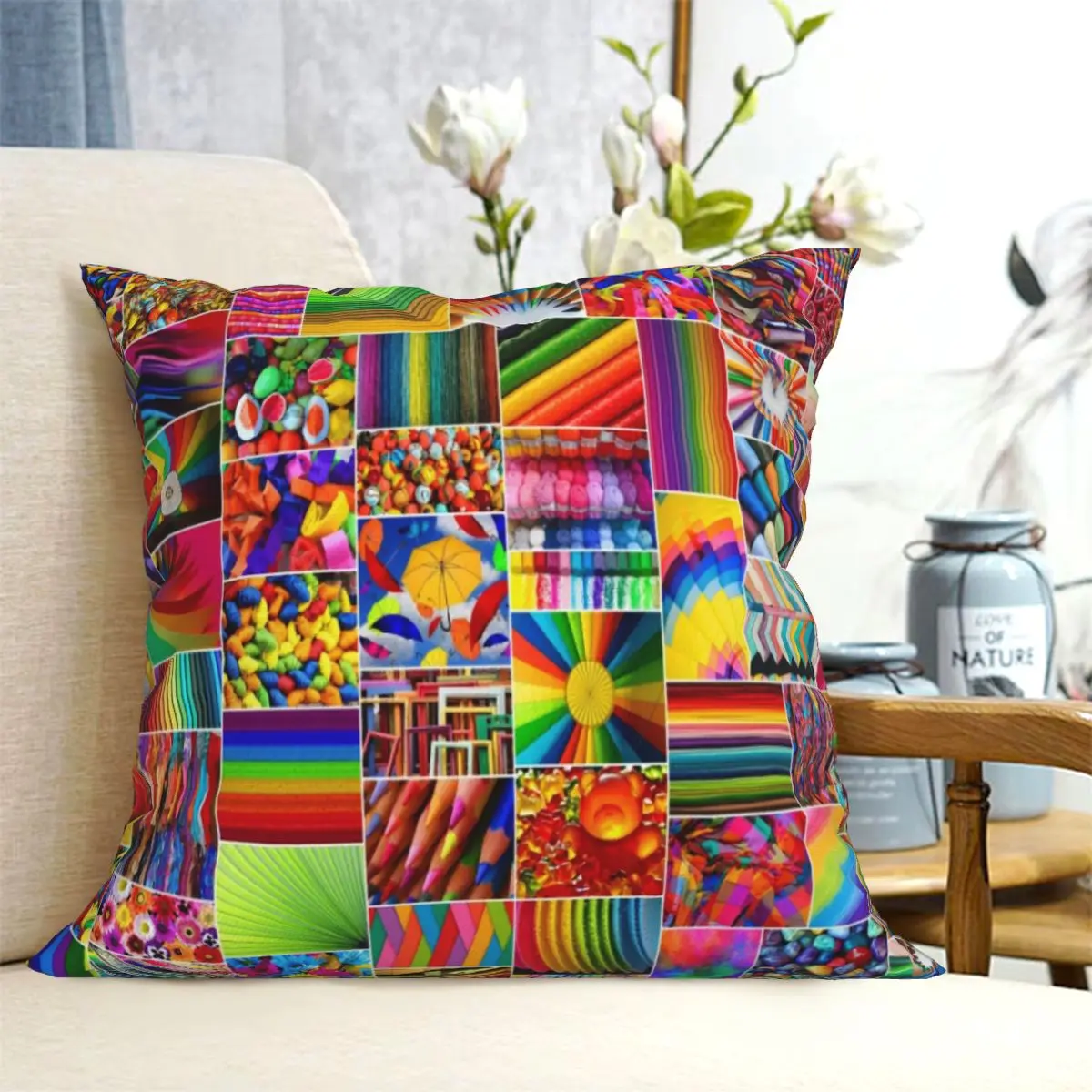 Mirko Color Version Decorative Home Throw Pillow Home Christmas Decoration Cushion Cover Pillow Cover