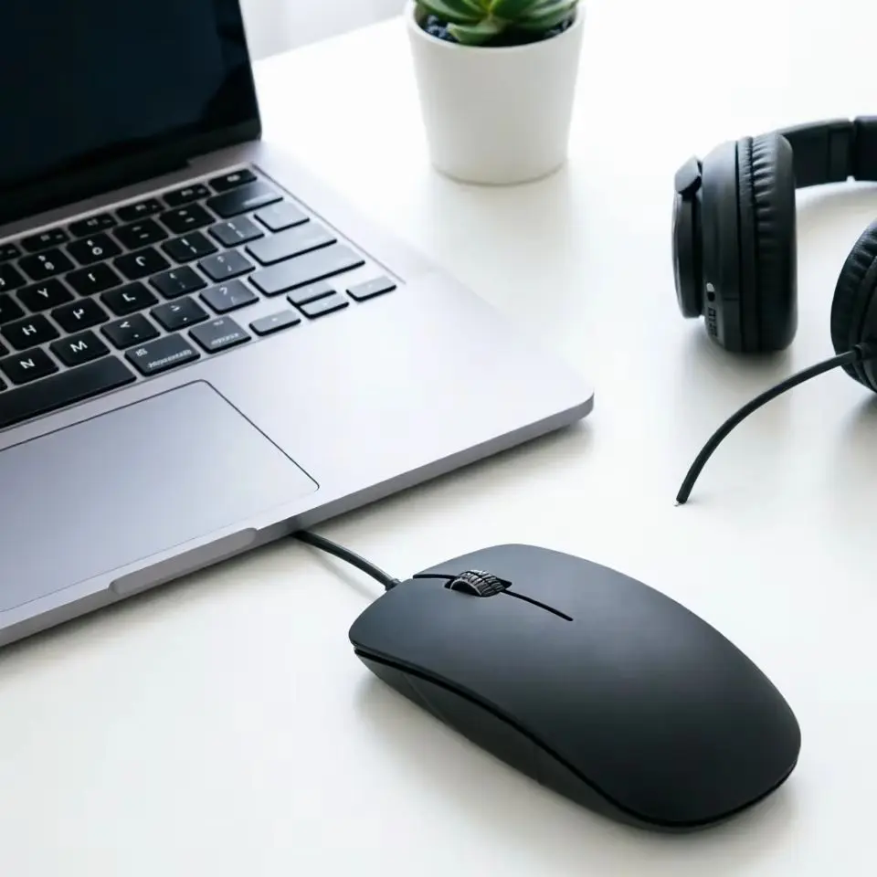 Neutral Wired Mouse 2.4Ghz with USB Gaming Mouse Ergonomic Mice 1200DPI Mouse For PC Laptop Business Computer Office Mouse 1.2m