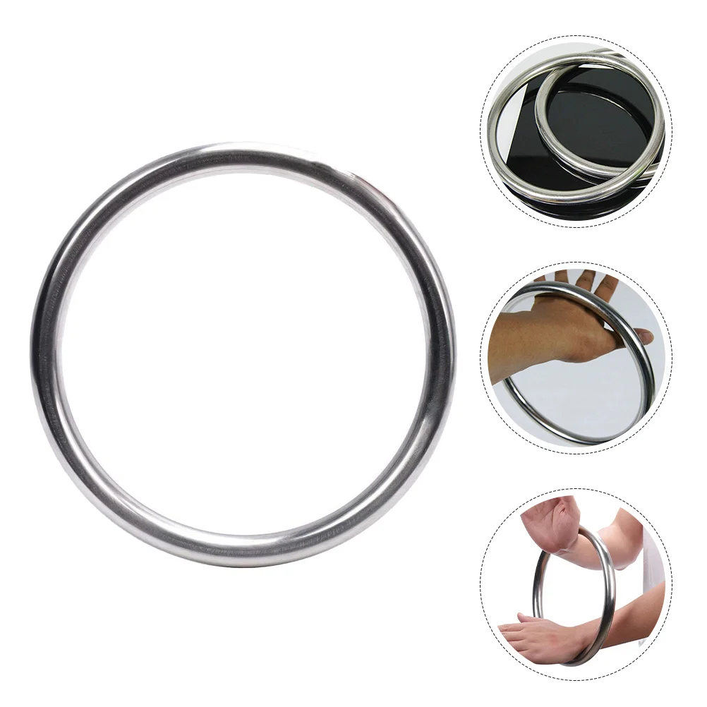 2 Pcs Wing Steel Ring Self Training Circle Stainless Fitness Metal Equipment Durable