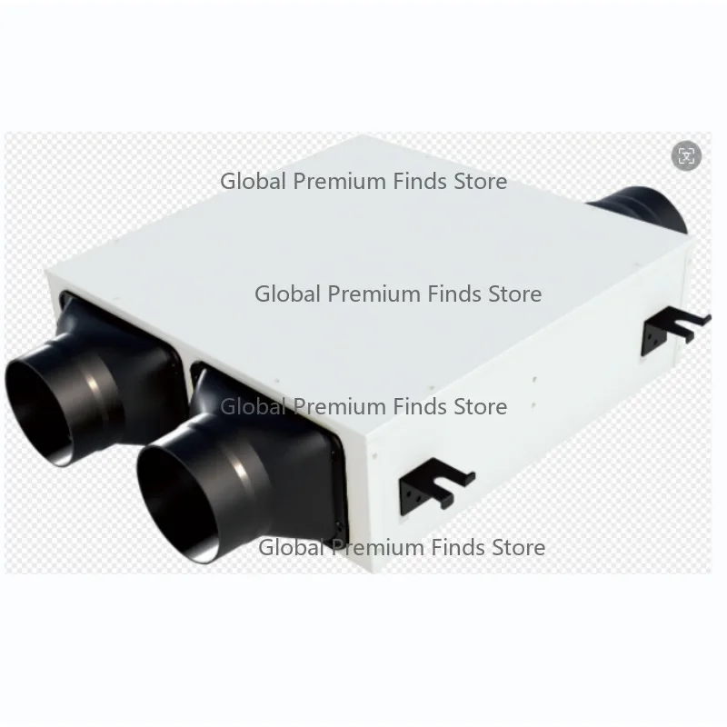 130W Ultra Thin Silent Fresh Air Duct Fan Commercial Home Industrial Use Energy Saving ECO Stainless Steel Blades 220V
