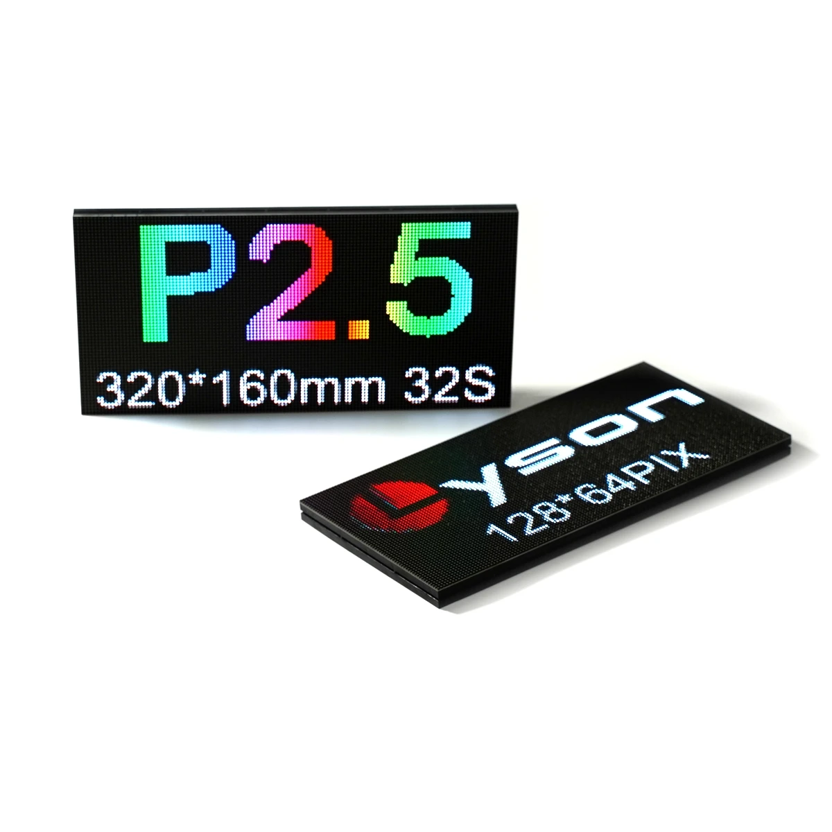 P2.5 Indoor Full Color LED-displaymodule HUB75E 320 mm * 160 mm 128x64 pixels SMD RGB-paneelmatrix compatibel met HD-C16L