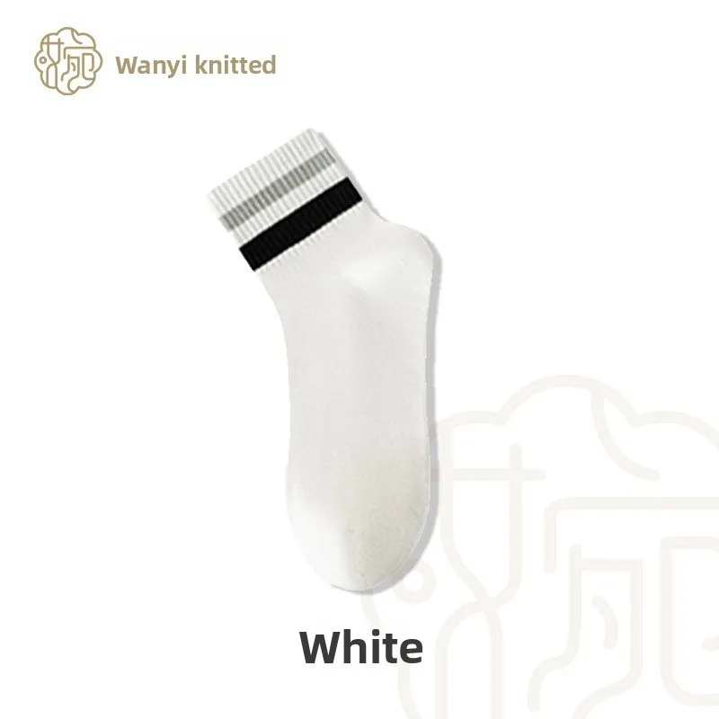 Носки мужские, впитывающие пот, дезодорирующие, весенне-осенние носки-трубочки, спортивные носки для мальчиков, дышащие молодежные летние хлопковые носки