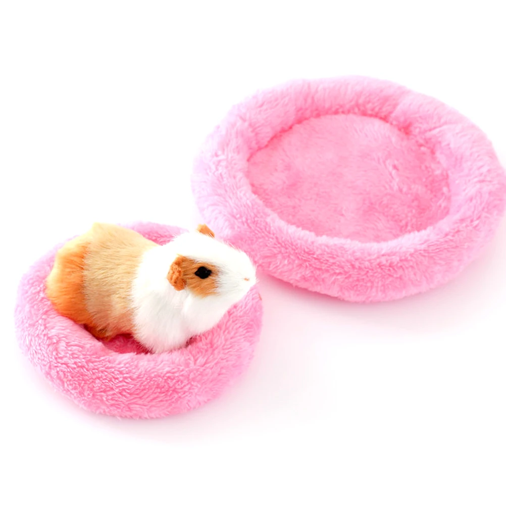 

3Pcs Pet Bed Warm Mat for Small Animals Hamster Squirrel Mice Rats Durable Lightweight Easy Wash Comfortable Lying Size S