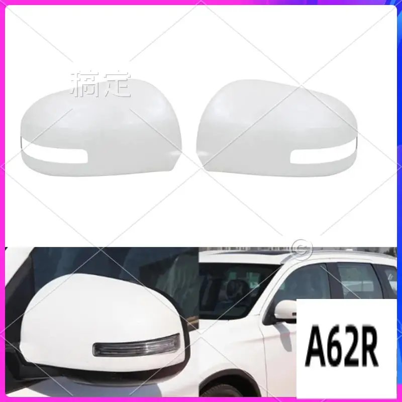 

R2-Car Door Side Rear View Mirror Cover Shell For Mitsubishi Outlander 2013-2018 Spray Paint Mirror Cap White Replacement