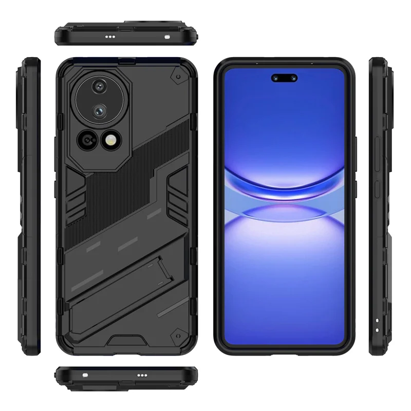 Für Huawei Nova 13 Fall Abdeckung Huawei Nova 13 Pro Capas Telefon Stoßstange Ständer Stoßfest Halter Fundas Huawei Nova 13 Nova 13