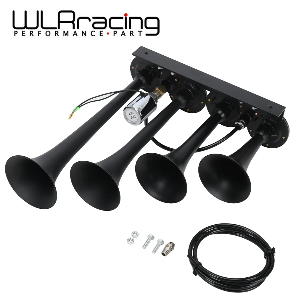 

Универсальный супергромкий воздушный компрессор, 12 В/24 В, 4 лампы, 185dB, для внедорожников, лодок