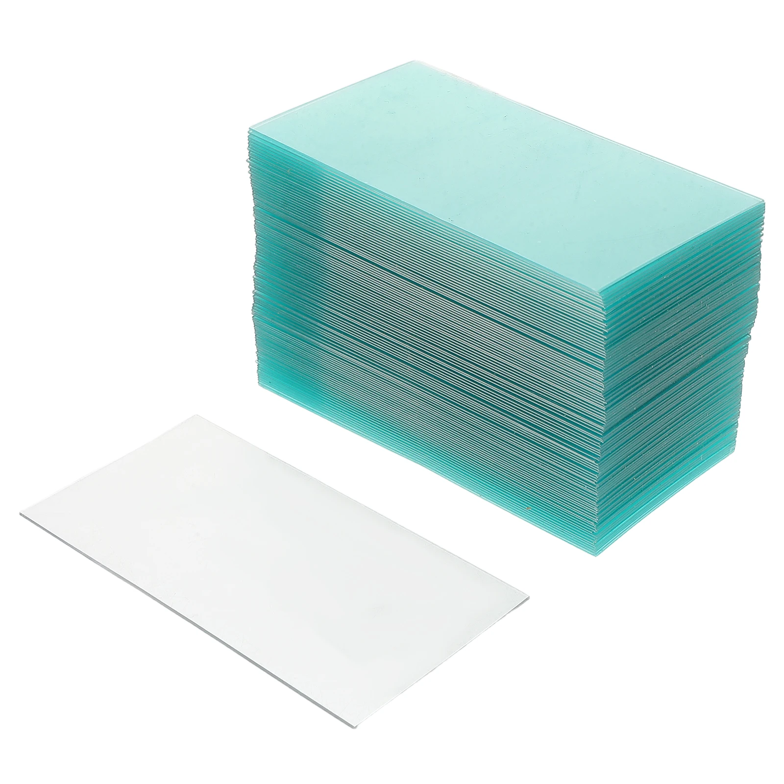 

100pcs Auto Darkening Welding Mask Lens Protective Filter Cover Clear Solar Replacement For Welding Tasks