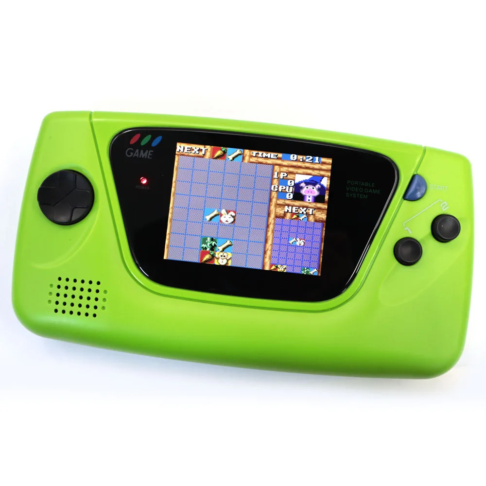 HISPEEDIDO 640x480 디스플레이 해상도 Sega GG용 사전 라미네이팅된 LCD 스크린 키트 전체 화면 디스플레이 LCD 하이라이트 밝기
