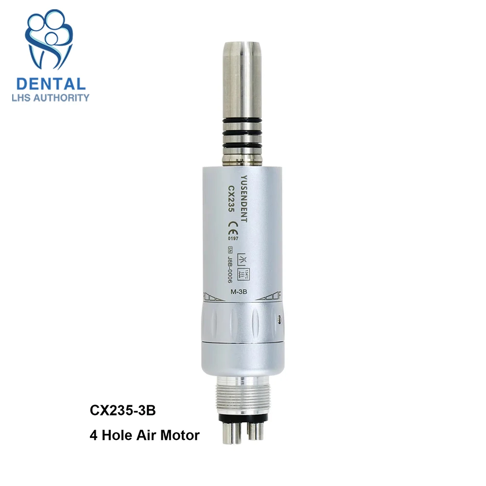 COXO Dental Low Speed Inner Water Contra Angle Air Motor Straight Handpiece 4 or 2 Holes 20000rpm CX235 M-3B Dentistry Equipment